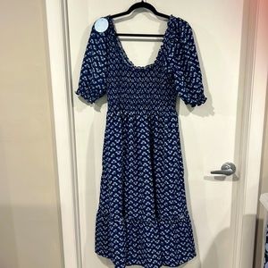 NWT Hill House Home Crepe Louisa Dress Size L